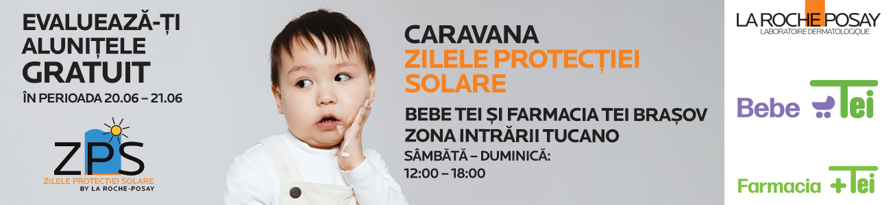 Caravana Zilele Protectiei Solare by La Roche-Posay Bebe Tei si Farmacia Tei Brasov